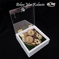 Frame duit hantaran / BEKAS HANTARAN / BEKAS HANTARAN TUNANG /frame mas kahwin / KOTAK CINCIN /frame