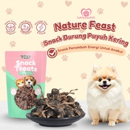 100% Natural Nutritious Quail-Shaped Cat and Dog Snacks - Vitamin Snacks for Fur & Skin Health