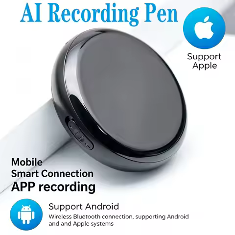 AI Voice Recorder transcription, Translation, Summary, Mind Mapping, Voice Activation 64GB Aluminum 
