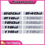 3d ABS Car Trunk Letters Sticker 116d 118d 120d 125d 130d 218d 220d 230d 240d Emblem Logo For E87 F2
