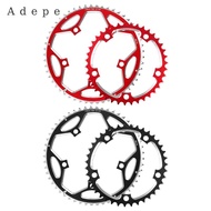 Adepe Aluminum Alloy Chainring, Bicycle Chainring 130mm BCD 39-53T for Repair
