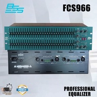 BSS FCS966 Equalizer, 31-Band Graphic Equalizer Prevents Howling, Very Effective