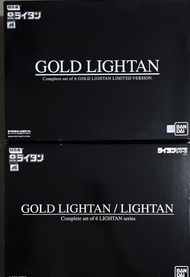 全新 復刻版 BANDAI 超合金 黃金戰士 黃金俠 GOLD LIGHTAN LIMITED VERSION PART 1 ，2 木盒套裝
BOXSET 經典