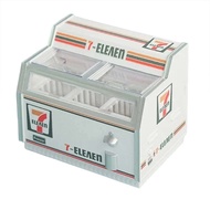 7-Eleven Light-Up Miniature 7-11 Fridge Magnet Set - with Accessories Ice Cream & Food Toy