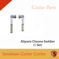 Allparts Chrome Saddles (1 Set)
