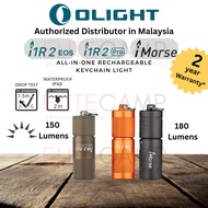 Olight i1R 2 Rechargeable Keychain Flashlight i1R2 Pro imorse Instant Camping Hiking Torchlight Smal