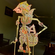 Wayang kulit Karno / Basukarno Alusan kulit Kerbau Ukuran Standar