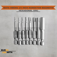 MATA 1/ 4 INCH SCREWDRIVER BIT HEXAGONAL MAGNETIC CONNECTOR 8IN1 10IN1 Torx Screwdriver Bits Kit 50 