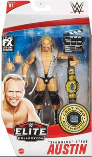 WWE Elite Stunning Steve Austin figure