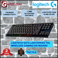 LOGITECH G515 LIGHTSPEED TKL WIRELESS MECHANICAL GAMING KEYBOARDLIGHTSYNC RGBTHIN TENKEYLESS KEYBOAR