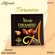 ALFREDO Almond Chocolate Box 65 grams HALAL contents -+ 12-13 pcs