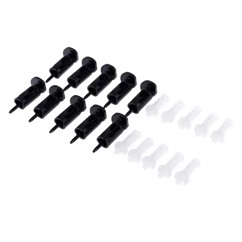 10Pcs 775 CPU Heatsink Mount Pin Plastic Push Screw Cooling Fan Mounting Clip