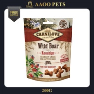 [AAOO Pets] Carnilove Wild Boar With Rosehips Crunchy Snack - Dog Treats (200G)