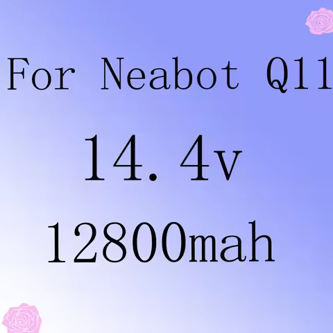 2025 12800mAh Rechargeable Li-ion Battery for neabot Robotic vacuum cleaner Q11