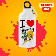 BORACAY INSPIRED Sports Jug Tumbler - GY Prints - BORACAY - ISLAND SOUVENIRS Tumbler 600ml