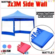 WTTLE Gazebo Sides Marquee Outdoor 3x3M Awning Garden Waterproof Canopy