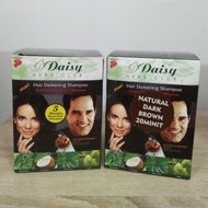 DAISY HERB HAIR DARKENING SHAMPOO BLACK / BROWN COLOUR 10 PACKETS PER BOX