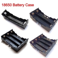 18650針插電池座 1/2/3/4位 18650 Battery Holder 1/2/3/4 slot 18650電池盒 帶插針 帶線 DIY鋰電池盒 1/2/3/4節 黑色電池座/焊接 DIY 