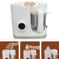 [Loviver] Baby Food Maker Easy to Clean Homemade Cooking Machine Multifunctional Auto Cooking Grindi