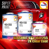 GLASURIT 923-255 HS Multi Clear Coat / 923-155 MS Clear Coat with 929-94 HS Topcoat Hardener 2K Clea