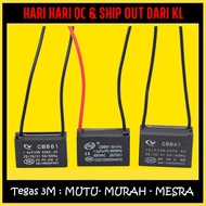 Fan Capasitor Motor Capacitor Ceiling Fan Capacitor Wire Type 1uf 1.2uf 1.5uf 1.8uf 2uf 2.5uf 3uf 3.