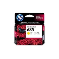 HP 685 Original Inkjet Ink Cartridge - Yellow Pack