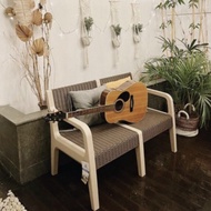 Olymplast Sofa Set Ruang Tamu nimalis Kursi Teras Meja Teras Plastik