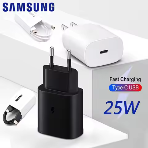 Samsung Z Fold 7 6 5 S25 Edge 25W Super Fast Charger PD Usb Type C Adapter Cargador For Samsung Gala