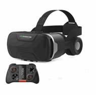 Others - VR眼鏡頭戴式遊戲頭盔（升級版+遊戲手柄050）