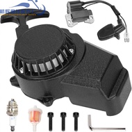 Aloi Aluminium Ringan Pull Starter Gegelung Pemula Recoil 47cc/49cc/50cc Enjin Dua Lejang