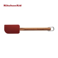 KitchenAid Cherrywood Spatula Scraper - Empire Red