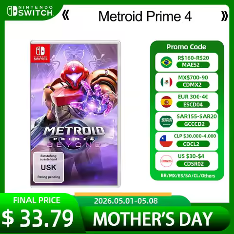 Nintendo Switch - Metroid Prime 4 Beyond - Game Deals 100% Official Physical Game Card Metroid for N