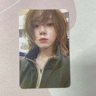 Curly Hair Winter Zha aespa mi ni Album drama Galaxy Bonus sr Winter Photocard Gold Winter Photocard