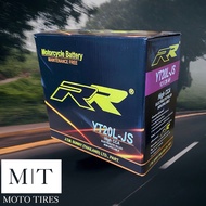 RR YT20L-JS (12V 20AH) แบตเตอรี่สำหรับรถจักรยานยนต์ ATV