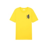 เสื้อยืดคุณภาพดี ผ้าฝ้าย 100%AIIZ (เอ ทู แซด) - เสื้อยืดคอกลม ปักโลโก้สิงห์  Big Lion T-shirtsS-3XL