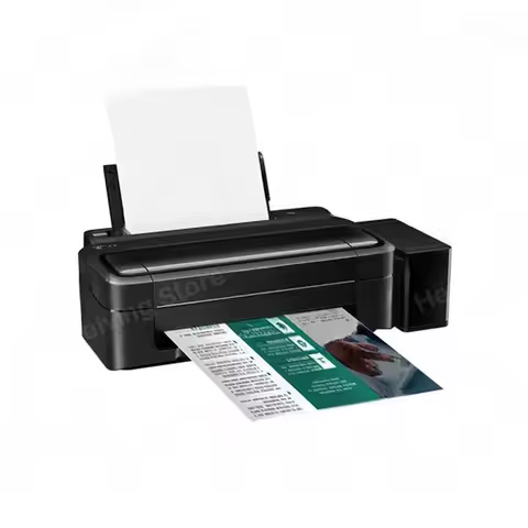 Used 4 Colour dye ink Multifunction cheap sublimation A4 desktop inkjet printer for EPSON L130 L360 