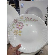 Royal Dine Melody Opal Glass Dinner Plate 9.5" (by 4pcs)