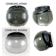 Classic bogo helmet visor flat bogo helmet visor retro bogo helmet