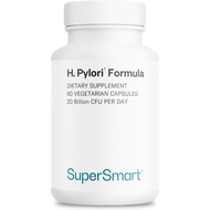 Supersmart - H. Pylori Fight Natural Treatment 20 Billion CFU Per Day - Lactobacillus Reuteri (Probi