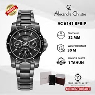 Jam Tangan Alexandre Christie AC 6141 BFBIP WanitaOriginal Garansi Resmi 1 tahun Stainless Steel