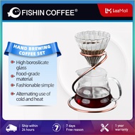 FISHIN COFFEE Hand brewing Kettle Drip Filter Cup Set With Holder Filter Cup Holder F2215