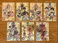 $20 七張 (港版)七龍珠英雄第6彈CP卡 UMT6: CP2-CP8