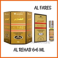 AL FARES. AL REHAB Perfume 100% Original (6ml ✕ 6pcs) Box Dubai/ Saudi Arabia