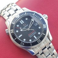 SOLD Omega Seamaster Professional 300 Black Steel Quartz full set