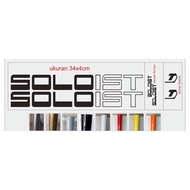 Cutting sticker fixie/cutting sticker fixie bike united soloist