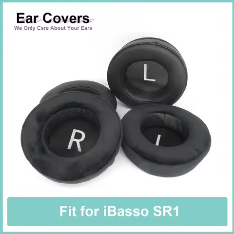 Earpads For iBasso SR1 Headphone Earcushions Protein Velour Pads Memory Foam Ear Pads