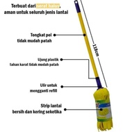 Aasale 3M Scotch Brite Id 72m Yellow Strip Mop Set