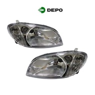 Toyota Vios 2002 - 2004 Depo HeadLight Head Lamp Depo