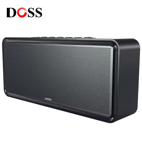 DOSS Wireless Speaker Bluetooth BT 5.0 SoundBox XL Powerful 32W Stereo Bass Subwoofer Music Sound Bo