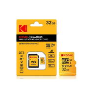 Kodak 柯達 microSD ULTRA PERFORMANCE Class 10 UHS-I U3 V30 A1 記憶卡 (32GB) (平行進口)